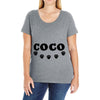 loco coco Ladies Curvy T-Shirt
