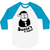 santa's a fake! 3/4 Sleeve Shirt