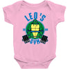 leo's gym Baby Onesie