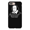 shakespeare beard quote much ado about nothing iPhone 8 Plus