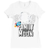 Family Trip To Moon Ladies Fitted T-Shirt