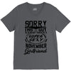 This Guy Is Taken By A Super Sexy November Girlfriend V-Neck Tee