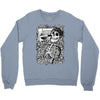 boombox skull Crewneck Sweatshirt