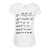 X-Mas Math Maternity Scoop Neck T-shirt