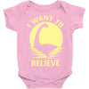 believe in nessie Baby Onesie