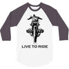 live to ride 3/4 Sleeve Shirt