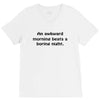 awkward morning funny t shirt sex humor college s 3xl V-Neck Tee