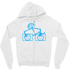 dj club Zipper Hoodie