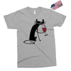 cat and wine Exclusive T-shirt
