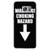warning choking hazard printed Samsung Galaxy S7