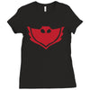 pj masks owlette symbol Ladies Fitted T-Shirt