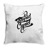 stupid cupid Throw Pillow