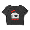 new i love house Crop Top