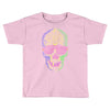 skull neon Toddler T-shirt