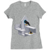 portal bird Ladies Fitted T-Shirt