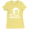 98% chimpanzee Ladies Fitted T-Shirt