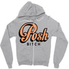 posh bitch Zipper Hoodie