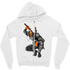 deathstroke marron Zipper Hoodie