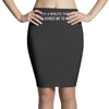 bored death Pencil Skirts