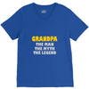 father's day grandpa gift funny grandpa shirt birthday gift for grandp V-Neck Tee