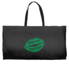 kiss me i am irish Weekender Totes