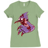 mordecai from regular show, walking dead Ladies Fitted T-Shirt