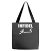infidel t shirt  english retro cool Tote Bags