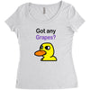 got any grapes Women's Triblend Scoop T-shirt