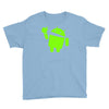 android eats apple Youth Tee
