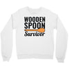 wooden spoon survivor (2) Crewneck Sweatshirt