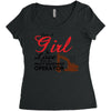 Just A Girl In Love With Her Heavy Equıpment Operator Women's Triblend Scoop T-shirt