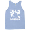 silver edition train insaiyan dragonball z insane bodybuilding goku Tank Top