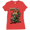 piranha party Ladies Fitted T-Shirt