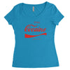 enjoy cocaine funny gray Women's Triblend Scoop T-shirt