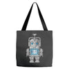 wind up cyberman Tote Bags