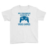 my favorite exercise is video games Youth Tee