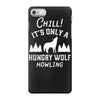 chill hungry wolf iPhone 7 Case