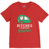 Bitches With Hitches V-Neck Tee