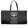 i only have sex, ideal gift, birthday present funny Weekender Totes