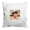 Michelangelo David Bubble Gum Throw Pillow