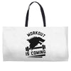 round neck half sleeves Weekender Totes