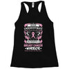 Never Underestimate The Strength Of A Breast Cancer Warrior Racerback Tank