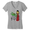 save the princess Women's V-Neck T-Shirt