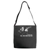 charles bronson death wish Adjustable Strap Totes