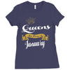 queens are born in january Ladies Fitted T-Shirt