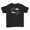 me you facebook Youth Tee