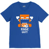 rage quit V-Neck Tee