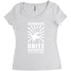 introverts Unite Separately in Your Own Homes Women's Triblend Scoop T-shirt