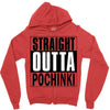 pubg - straight outta pochinki Zipper Hoodie