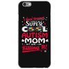 super cool autism mom iPhone 6/6s Case